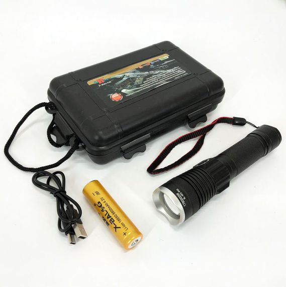 Ручной фонарик led Police BL-A92-P50 | Тактичный фонарь | Хороший фонарик | Мощный ручной CN-613 фонарик | | Зображення 4