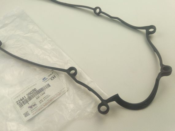 Прокладка клапанної кришки Hyundai/KIA 1.4-1.6, MOBIS (2244126020) (22441-26020) | Зображення 1