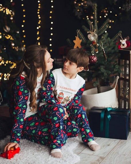 Піжама дитяча "Family look" Носи своє 104 Фіолетовий (p-8891-92441) | Зображення 7