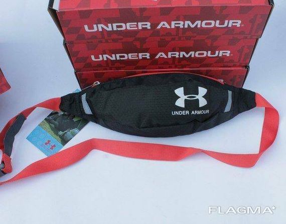 Поясная сумка Under Armour (черная) сумка на пояс | Зображення 2