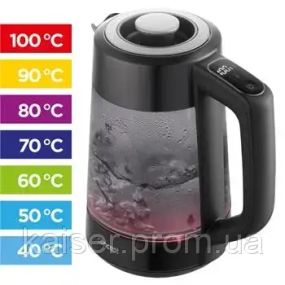 Электрический чайник с регулировкой температуры 1.7 л Concept RK4195