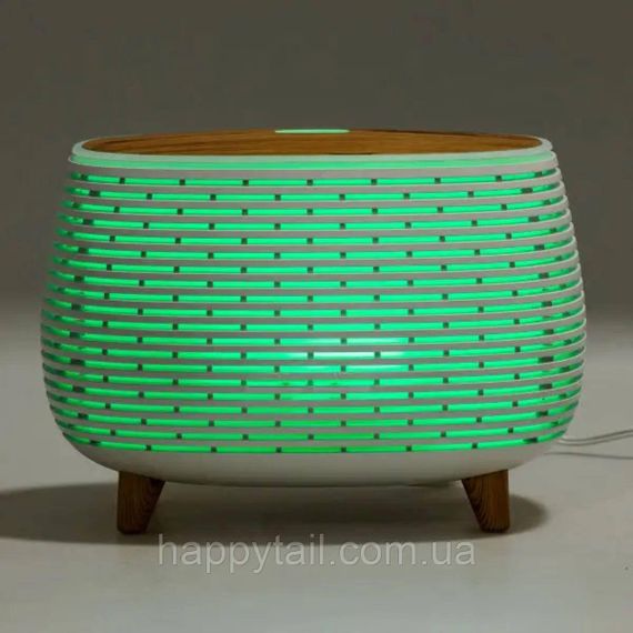Зволожувач повітря Holdmay Life of Leisure Aroma Diffuser 400ml Чорний HPKP7049B Білий | Зображення 1