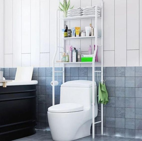 Напольна стійка органайзер Toilet Rack XPRO, чорний (43322-_475) | Зображення 2