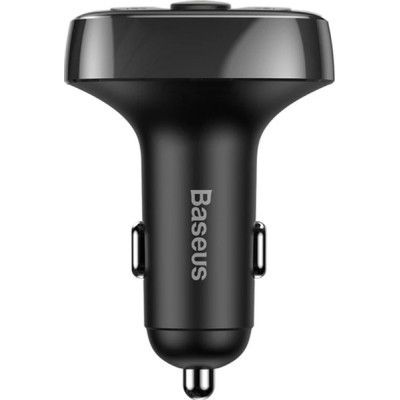 FM модулятор Baseus T Shaped S-09A 2 х USB Type-A, microSD Black (CCMT000001) | Зображення 8