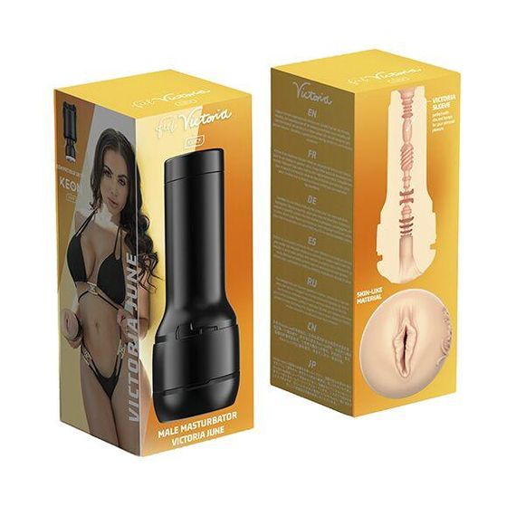 Мастурбатор Kiiroo Feel Victoria June, копия вагины порнозвезды | Зображення 5