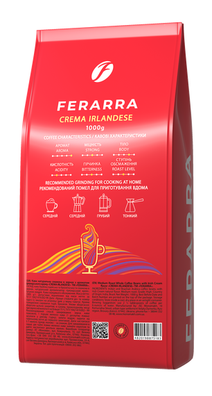 Кофе в зернах Ferarra Crema Irlandese 1 кг | Зображення 1