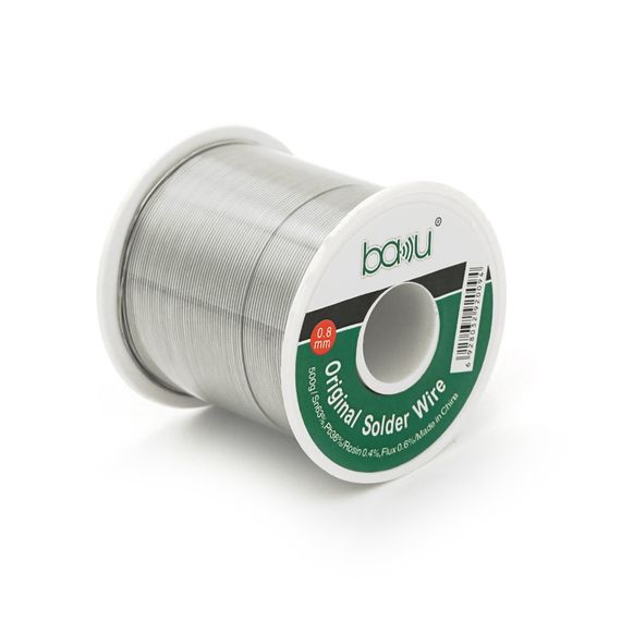 Припой BAKKU проводной Solder wire BK 0.8x500G A DIA 0.8mm (500g)