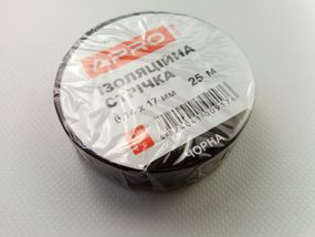 Ізострічка APRO (ET-25 Black) 17 мм*25 м чорна