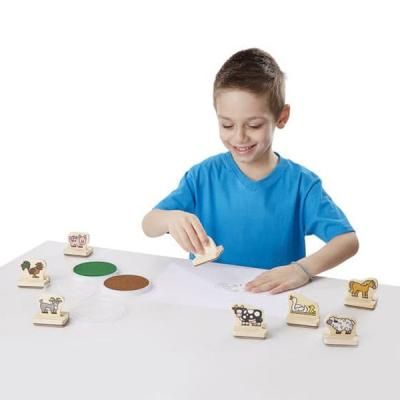 Набор для творчества Melissa&amp;Doug Мои первые штампы Животные фермы (MD12390) | Зображення 2