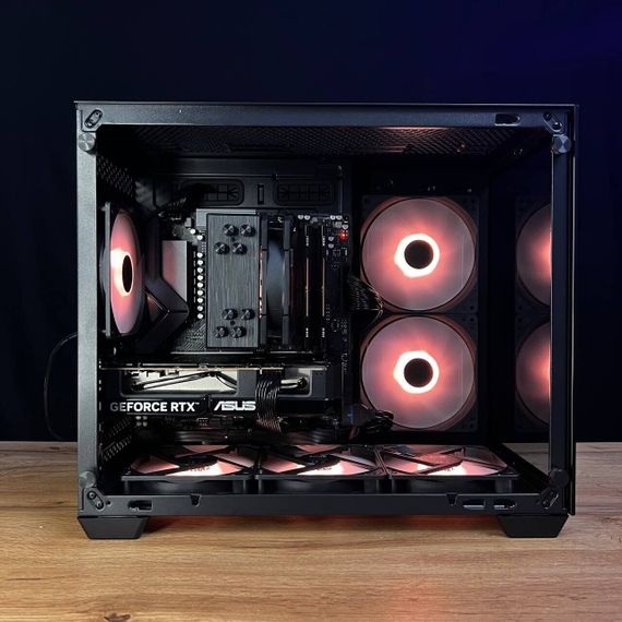 Збірка на замовлення: ігровий ПК AeroCool Dryft Mini Tower / AMD Ryzen 5 7500F (6 (12) ядер по 3.7 - 5.0 GHz) /  32 GB DDR5 / 1000 GB SSD M.2 / nVidia GeForce RTX 5060, 8 GB GDDR7, 128-bit / 750W | Зображення 3