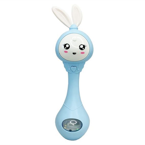 Інтерактивна іграшка-брязкальце "Зайчик" MGZ-1210(Blue)
