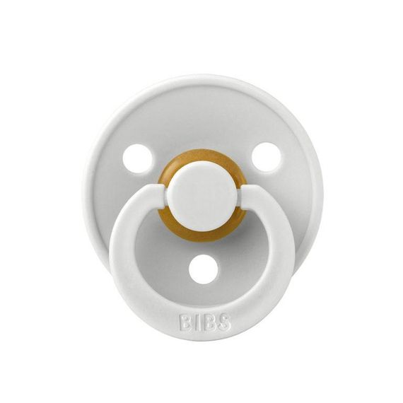 Соска пустушка Bibs Colour latex round 6-18 міс Haze