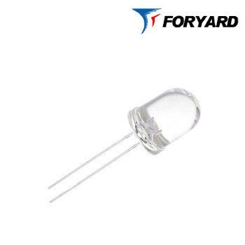 Світлодіод жовтий 8mm. FYL8003 UYC (590nm. Жовтий; 2000 mcd, 20°) круглий, прозорий, 20 °FORYARD