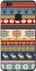 Чехол на Huawei P10 Lite Рождественский орнамент "3303u-896-17620"