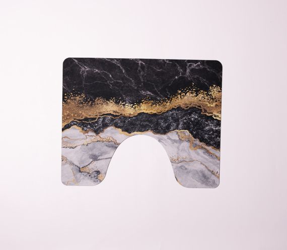 Набір килимків для ванної та туалету Modern Marble 50*80/40*50 см Yiwu HP-42-182 | Зображення 2