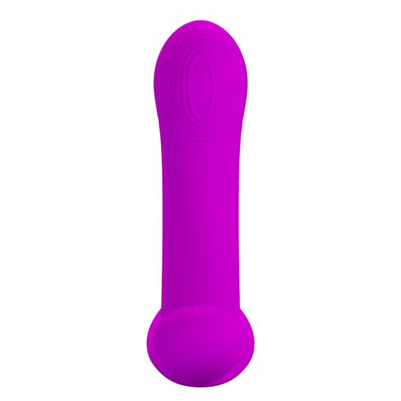 Вібратор PRETTY LOVE - Geri Purple, 12 vibration functions 3 licking settings Wireless remote contro Sex Aura | Зображення 7
