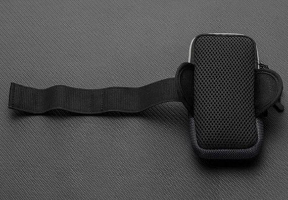 Чехол на руку Primo Sport универсальный спортивный для телефона до 6.5" - Black-Grey | Зображення 3