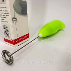 Міксер для вершків-капучинатор FUKE Mini Creamer для збивання молока, вершків. Колір: зелений WP-62