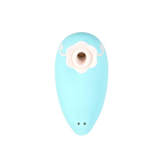 Роскошный вакуумный клиторальный стимулятор Pillow Talk - Dreamy Teal с кристаллом Swarovski sexstyle