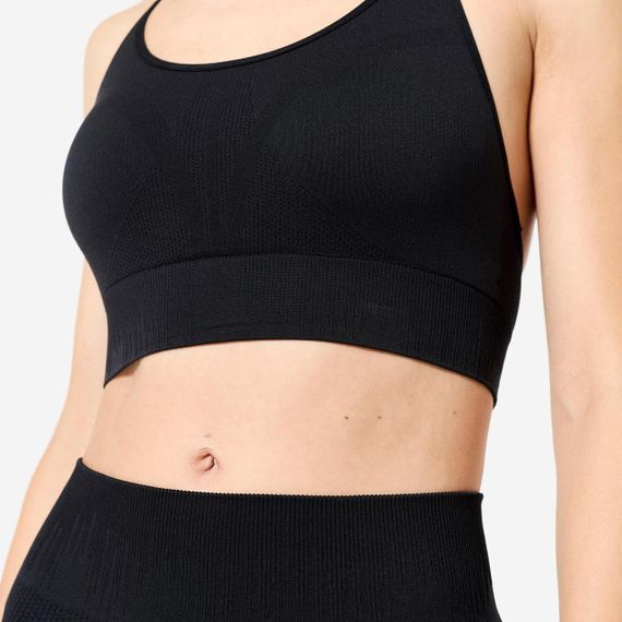 Спортивний топ з легкою підтримкою чорний - XL | Зображення 3