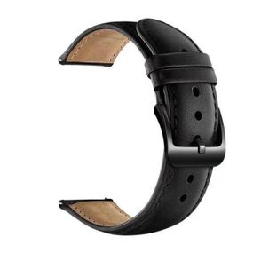 Шкіряний ремінець Primo для годинника Xiaomi Amazfit GTR 47 mm - Black