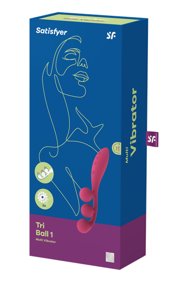 Мультивібратор Satisfyer Tri Ball 1 з трьома моторами, рожевий sexstyle | Зображення 5