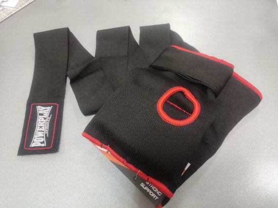 Бинти-рукавиці PowerPlay 3096 з гелевими подушечками Чорні S | Зображення 9