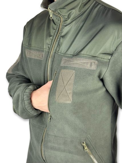 Тактична чоловіча флісова кофта, Колір: Олива Розмір: 54 | Зображення 5