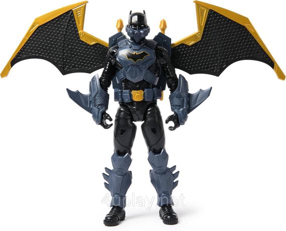 Оригинал DC Comics Batman Adventures Action Figure Бэтмен 30 см игровая фигурка с раскладными крыльями | Зображення 1