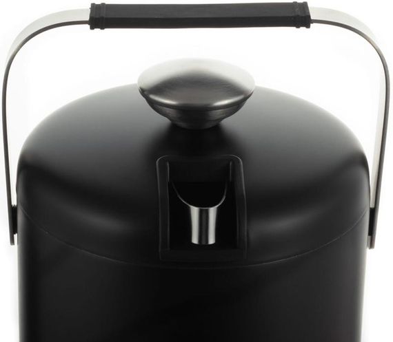 Термо-відерце Kamille Black 1300мл для льоду з кришкою та краплізбірником | Зображення 3