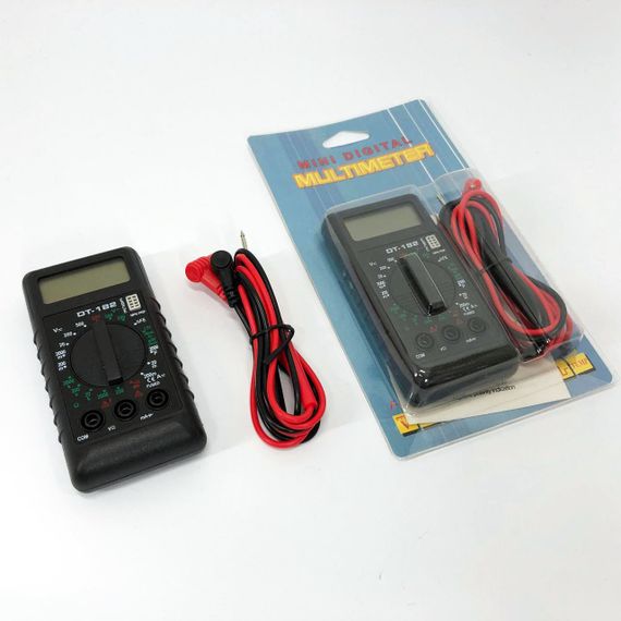 Мультиметр с функцией защиты от перегрузки DT-182, Мультиметр для диагностики электропроводки EK-36 | Зображення 9