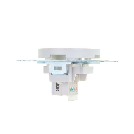 Розетка сетевая компьютерная белая WB-1PC Wh | Зображення 4