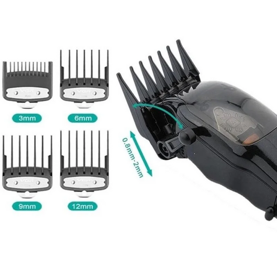 Машинка для стрижки VGR V-653 Professional Hair Clipper аккумуляторная USB-C черная | Зображення 4