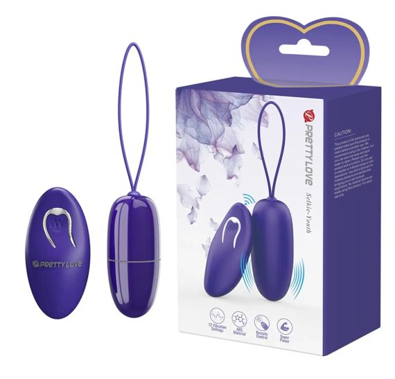 Віброяйце з пультом ду Pretty Love — Selkie Youth, BI-014865WL sexstyle