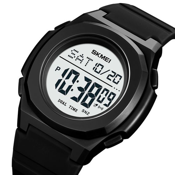 Skmei 2023BKWT Black-White | Зображення 1