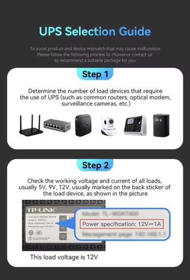Skazeke D2P — Мини ИБП (UPS) 18000mAh (5-24V) для роутеров, камер, модемов и другого оборудования. | Зображення 9