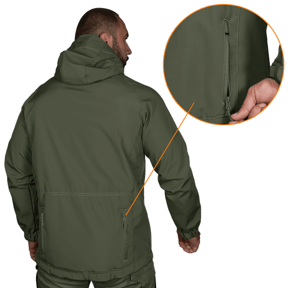 Куртка Stalker SoftShell Олива (7225), S | Зображення 1