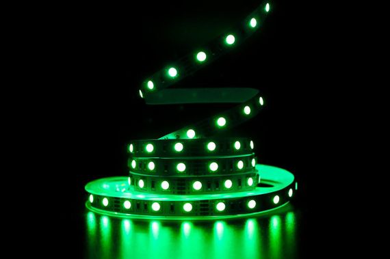 Світлодіодна LED стрічка PROLUM™ 5V 5050\60 IP20 Series "S" RGB | Зображення 2