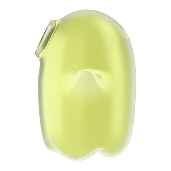 Вакуумний кліторальний стимулятор з вібрацією Satisfyer Glowing Ghost Yellow, світиться в темряві | Зображення 2