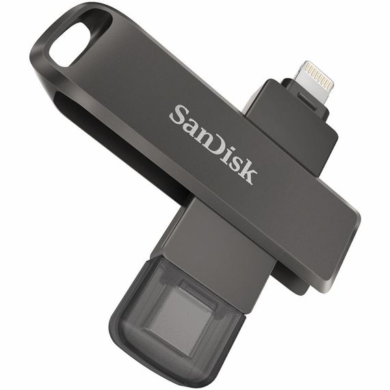 USB флеш накопичувач SanDisk 64GB iXpand Drive Luxe Type-C /Lightning (SDIX70N-064G-GN6NN) | Зображення 4