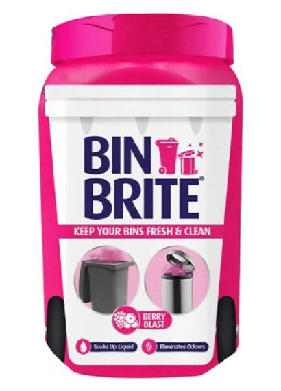 Нейтралізатор запаху для сміттєвого бака Bin Brite Bin Odour Neutraliser Berry Blast 500 г