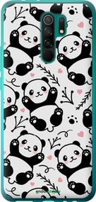 Чохол на Xiaomi Redmi 9 Панди "4318u-2019-2448"