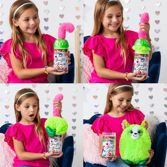 М’яка іграшка-сюрприз "Звірятко в банці" Misfittens 03962 серії "Gemstones" в асортименті | Зображення 7