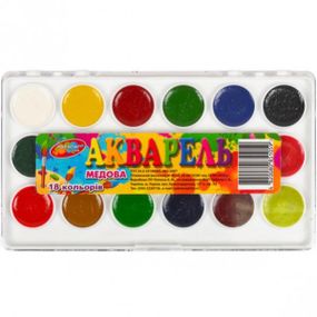 Акварель Колорит КАП-18 18 цветов