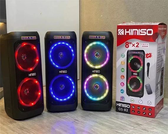 Портативна Bluetooth колонка з вбудованим сабвуфером KIMISO QS-82 (QS-82_2678) | Зображення 2