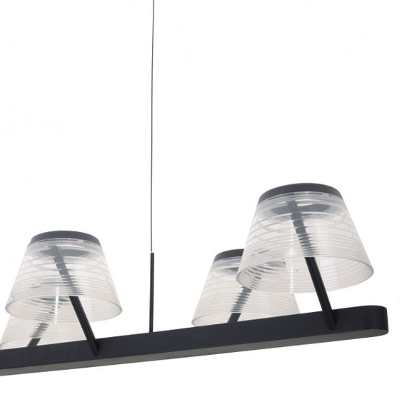 Люстра лофт подвесная LED 48W WW BK (BL-853S/6) | Зображення 6