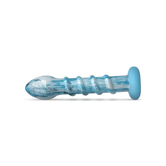 Скляний дилдо Gildo - Ocean Wave Glass Dildo | Зображення 1
