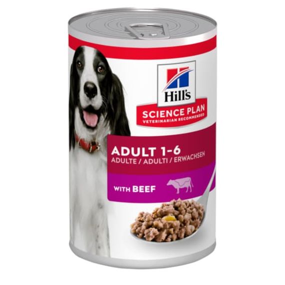 Корм Hill's SP Canine Adult Beef вологий з яловичиною для дорослих собак 370 гр