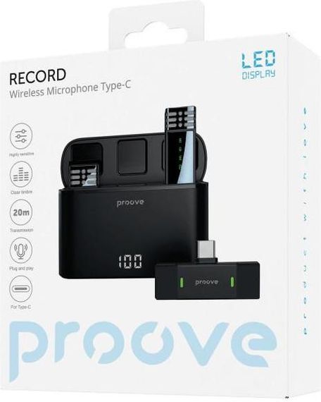 Мікрофонна радіосистема для смартфона Proove Record Type-C (PMRC00010202) | Зображення 5