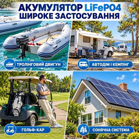 LiFePO4 12V/100Ah Акумулятор FLYFOREE для резервного живлення будинку, квартири, Вбудована BMS, Bluetooth APP | Зображення 4